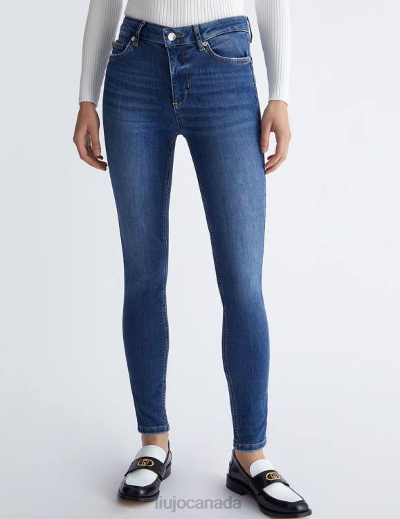Clothing Liu Jo Bottom Up Skinny Jeans Women F6061290