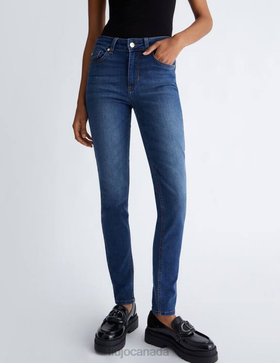 Clothing Liu Jo Bottom Up Skinny Jeans Women F6061294
