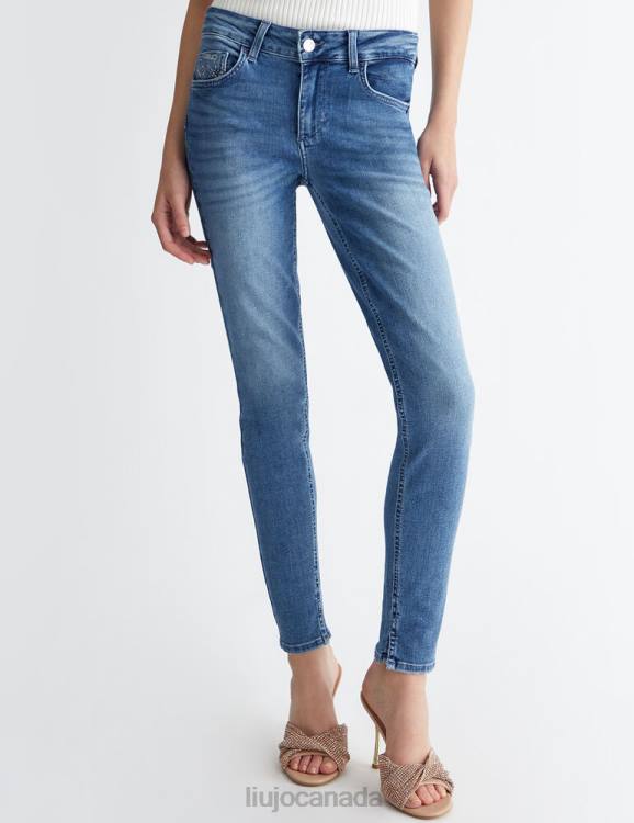 Clothing Liu Jo Bottom Up Skinny Jeans Women F6061310