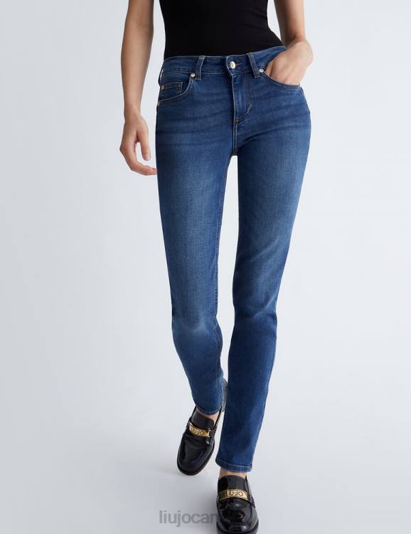 Clothing Liu Jo Bottom-Up Slim-Fit Jeans Women F6061308