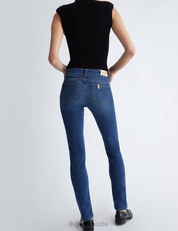 Clothing Liu Jo Bottom-Up Slim-Fit Jeans Women F6061308