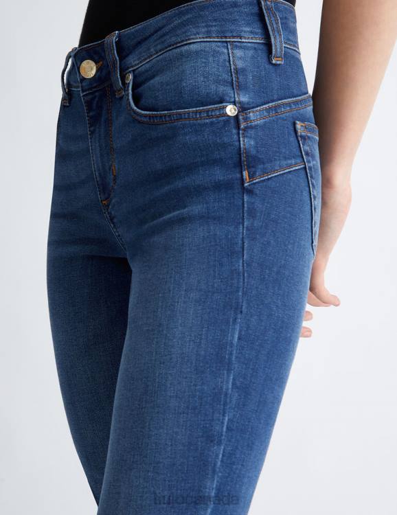 Clothing Liu Jo Bottom-Up Slim-Fit Jeans Women F6061308