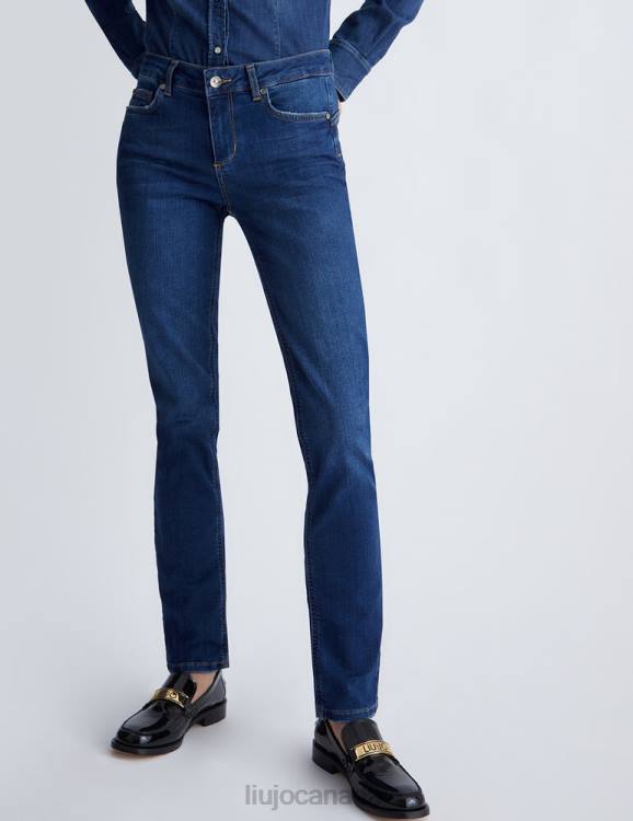Clothing Liu Jo Bottom-Up Slim-Fit Jeans Women F6061330