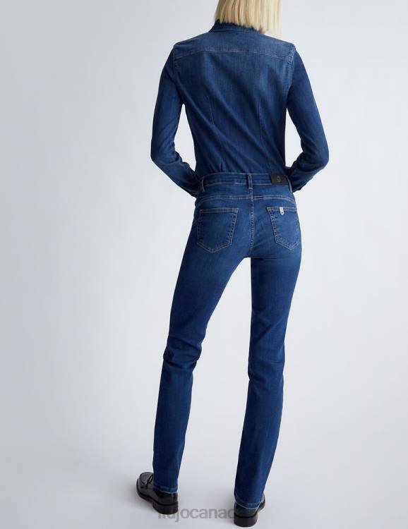 Clothing Liu Jo Bottom-Up Slim-Fit Jeans Women F6061330