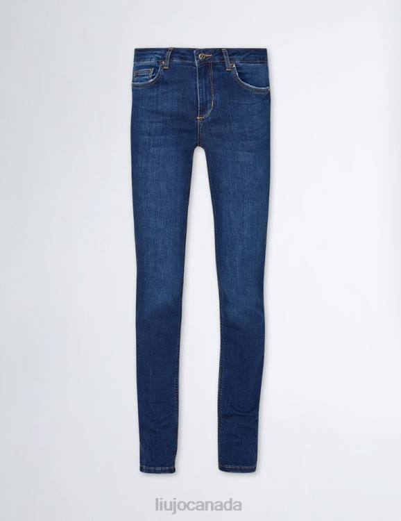 Clothing Liu Jo Bottom-Up Slim-Fit Jeans Women F6061330