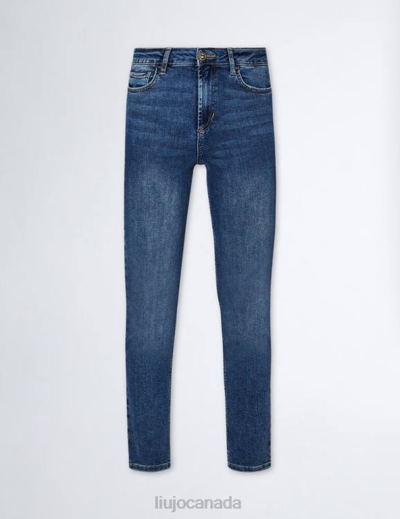Clothing Liu Jo Bottom-Up Slim-Fit Jeans Women F6061361