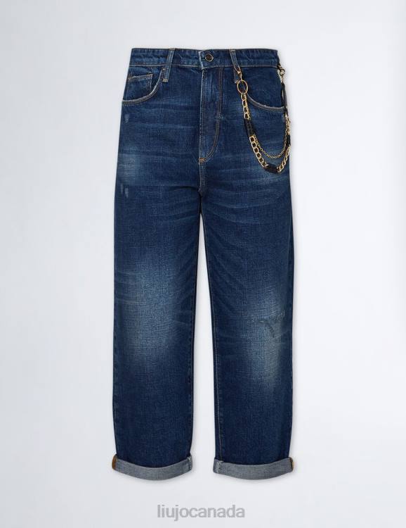 Clothing Liu Jo Boyfriend Jeans With Turn-Up Women F6061372