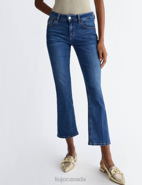 Clothing Liu Jo Cropped Bootcut Jeans Women F6061342