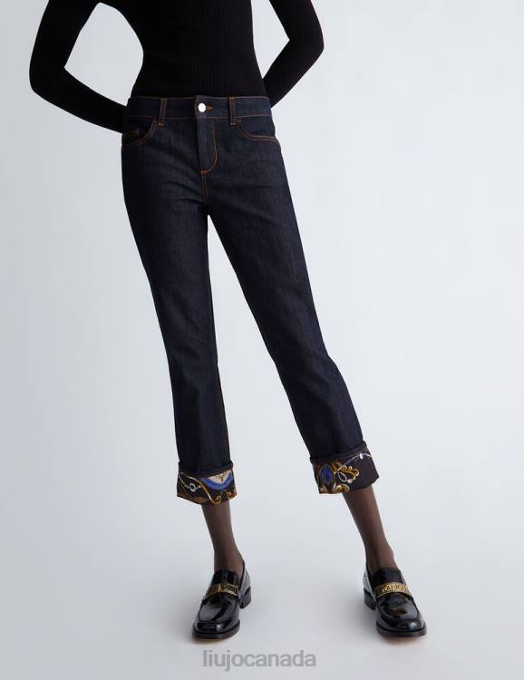 Clothing Liu Jo Cropped Bottom Up Jeans Women F6061287