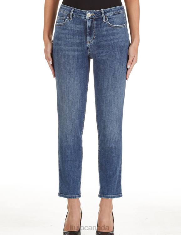 Clothing Liu Jo Cropped Bottom Up Jeans Women F6062734