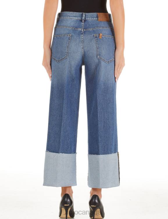 Clothing Liu Jo Flared Jeans With Maxi Turn-Up Women F6062695