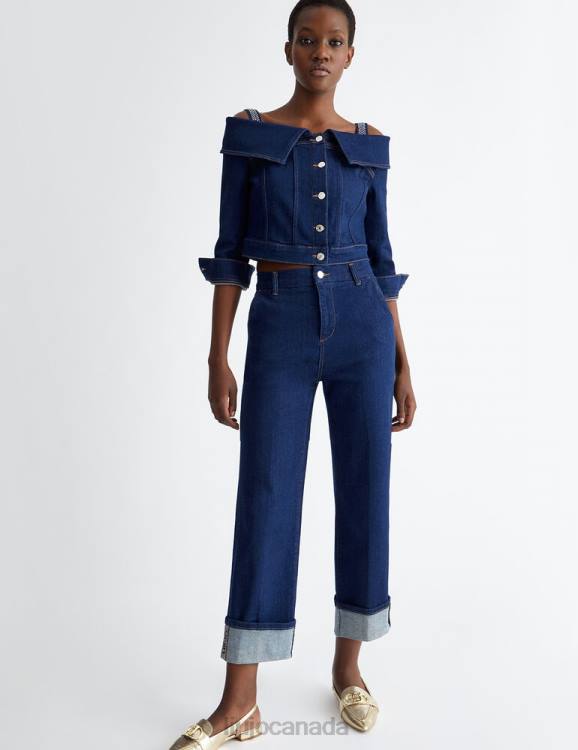 Clothing Liu Jo Flared Jeans With Turn-Ups Women F6061300