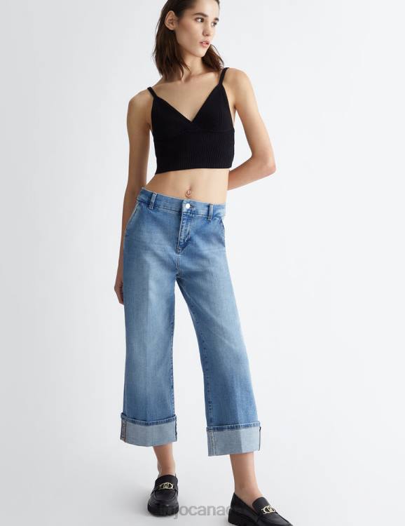Clothing Liu Jo Flared Jeans With Turn-Ups Women F6061322