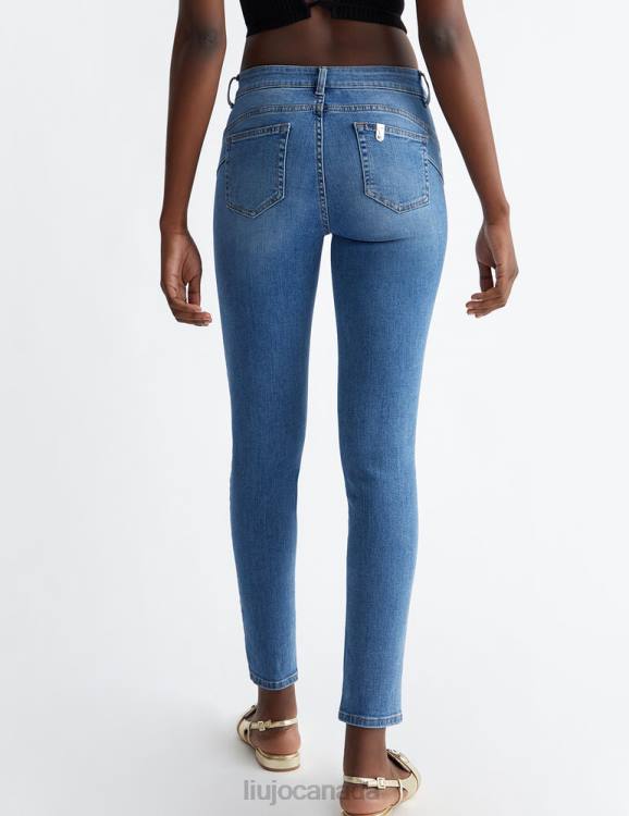 Clothing Liu Jo High-Rise Bottom Up Skinny Jeans Women F6061332