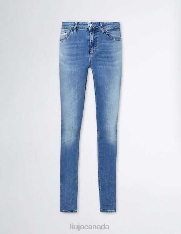 Clothing Liu Jo High-Rise Bottom Up Skinny Jeans Women F6061332
