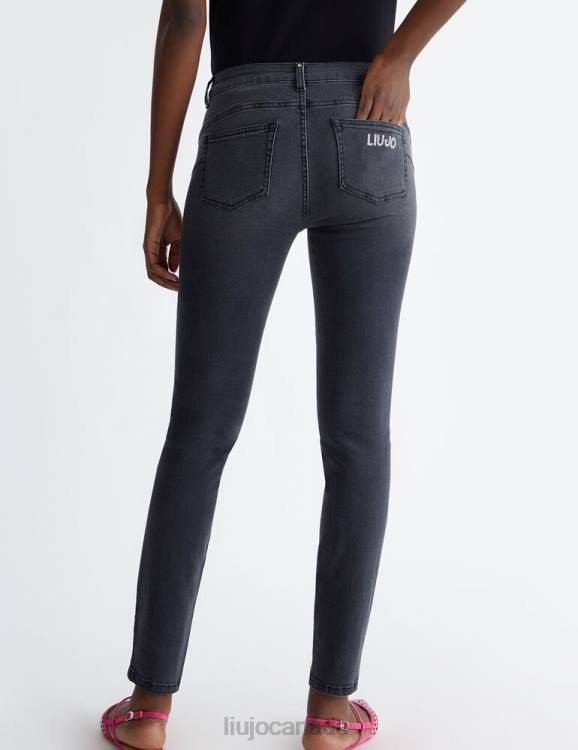 Clothing Liu Jo High-Rise Bottom Up Skinny Jeans Women F6061335
