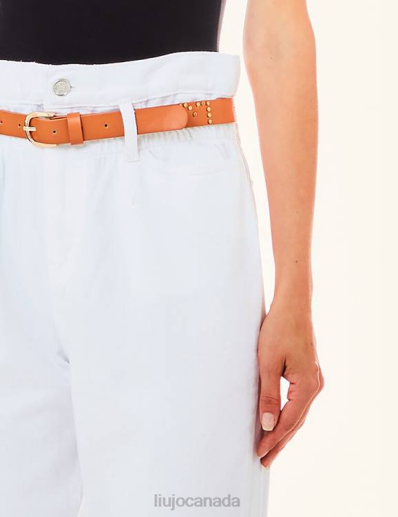 Clothing Liu Jo High-Rise Jeans With Belt Women F6062831