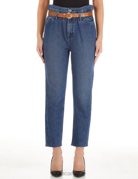 Clothing Liu Jo High-Rise Jeans With Belt Women F6062838