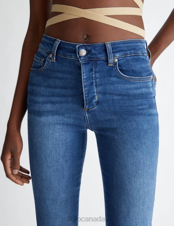 Clothing Liu Jo High-Waisted Straight-Leg Jeans Women F6061313
