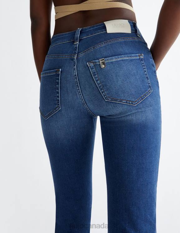 Clothing Liu Jo High-Waisted Straight-Leg Jeans Women F6061313