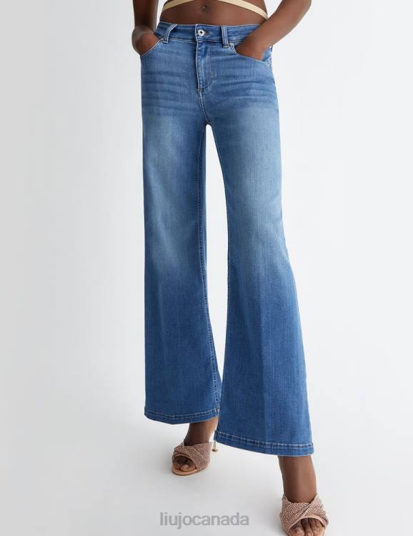 Clothing Liu Jo High-Waisted Super-Flared Jeans Women F6061257