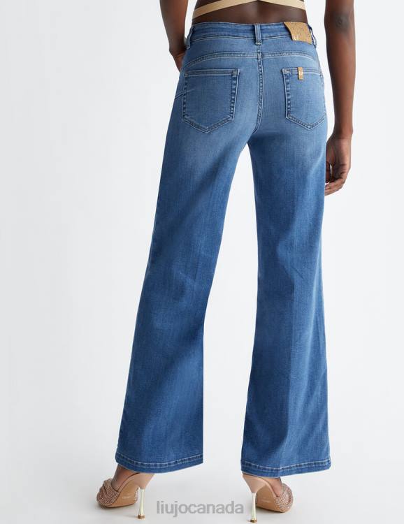 Clothing Liu Jo High-Waisted Super-Flared Jeans Women F6061257