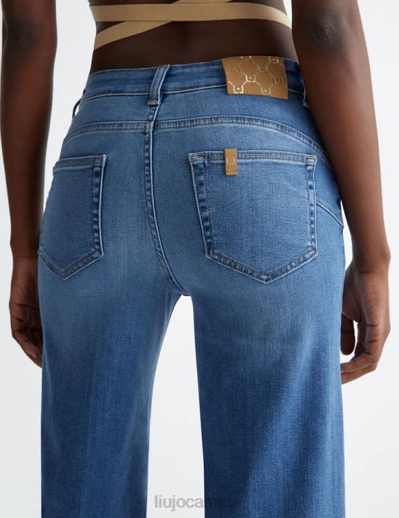 Clothing Liu Jo High-Waisted Super-Flared Jeans Women F6061257