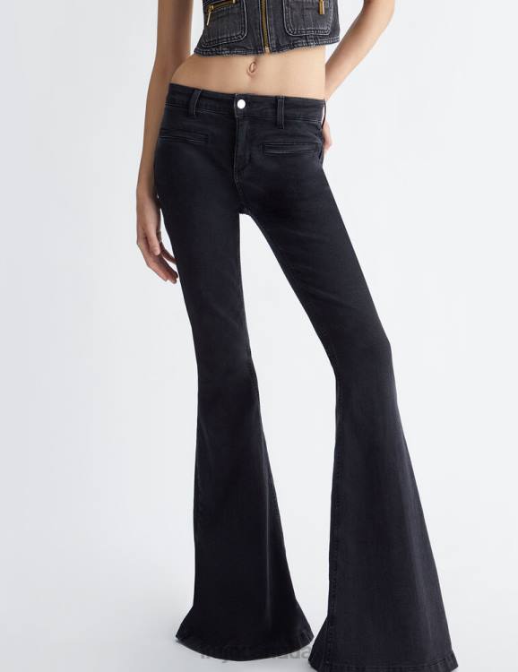 Clothing Liu Jo Low-Rise Flared Jeans Women F6061264