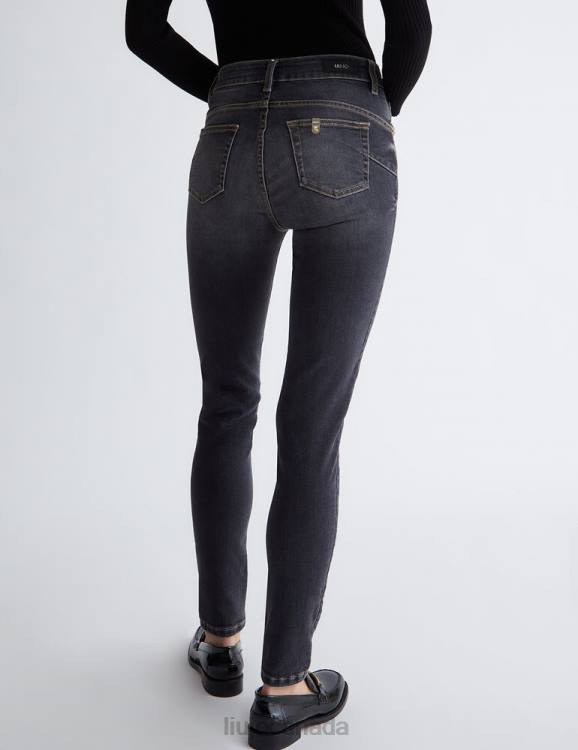 Clothing Liu Jo Skinny Jeans With Jewel Accessory Women F6061321