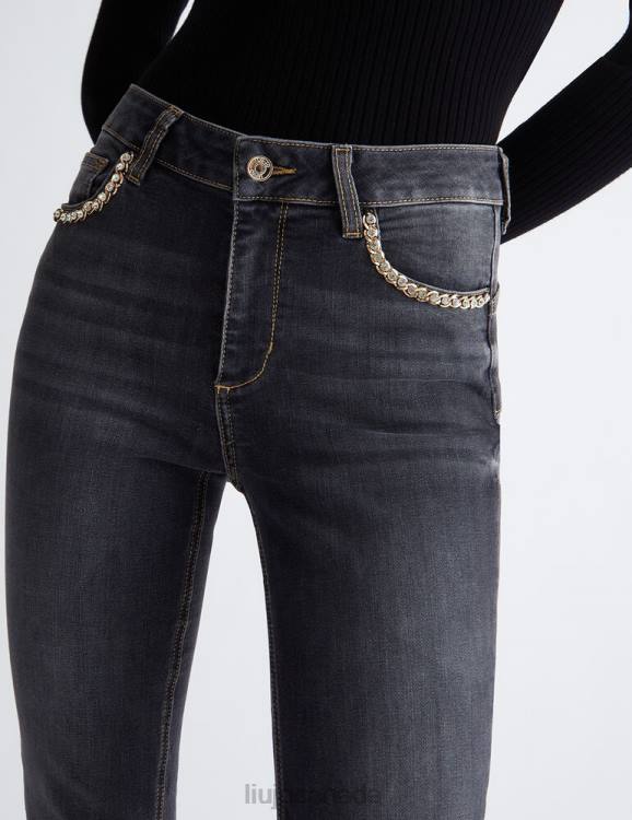 Clothing Liu Jo Skinny Jeans With Jewel Accessory Women F6061321