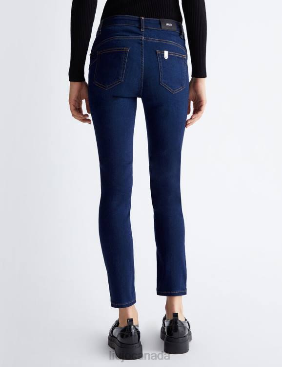 Clothing Liu Jo Skinny Jeans With Lurex Detail Women F6061374