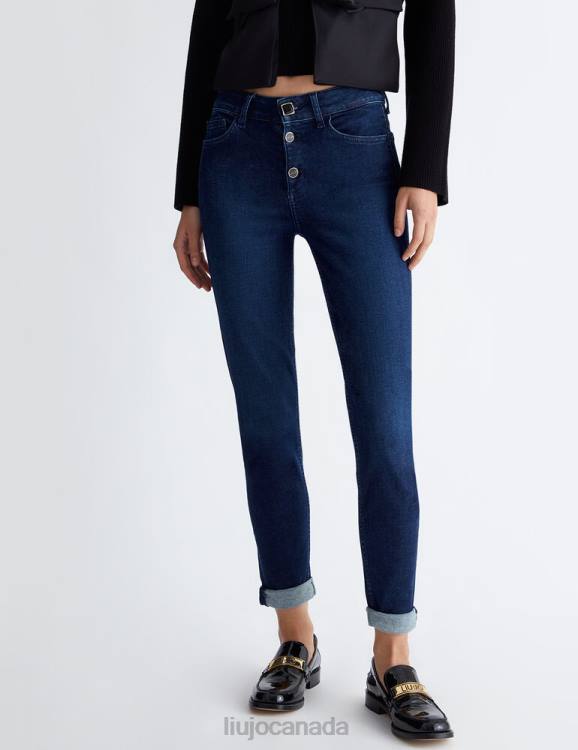 Clothing Liu Jo Skinny Jeans With Turn-Up Women F6061318