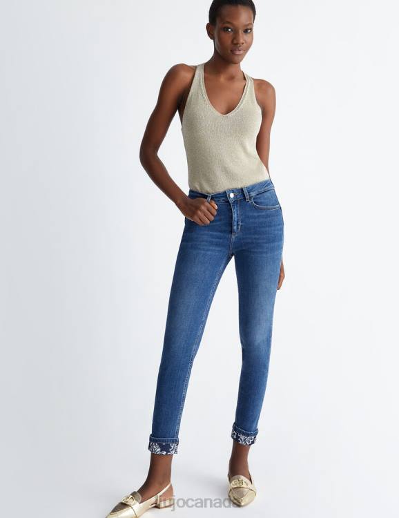 Clothing Liu Jo Skinny Jeans With Turn-Ups Women F6061305