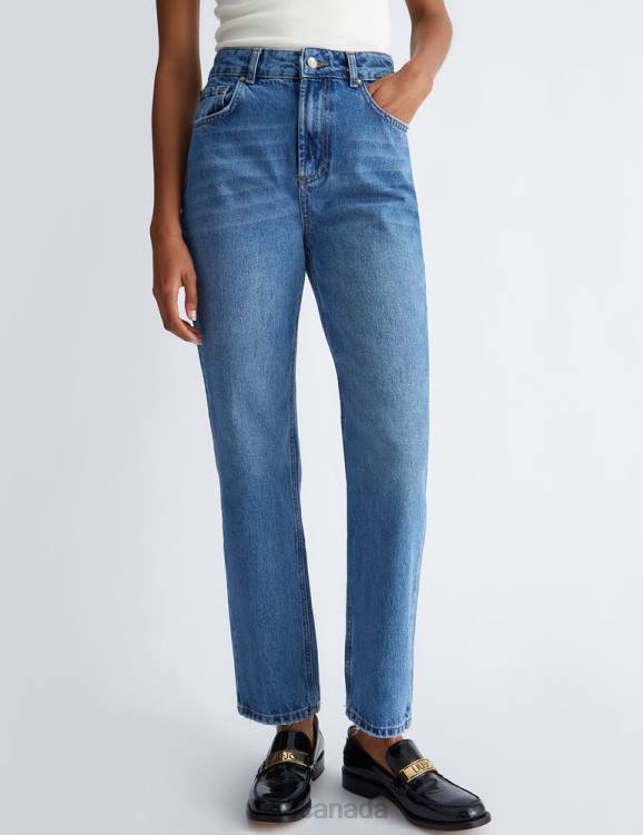 Clothing Liu Jo Straight Cropped Jeans Women F6061319