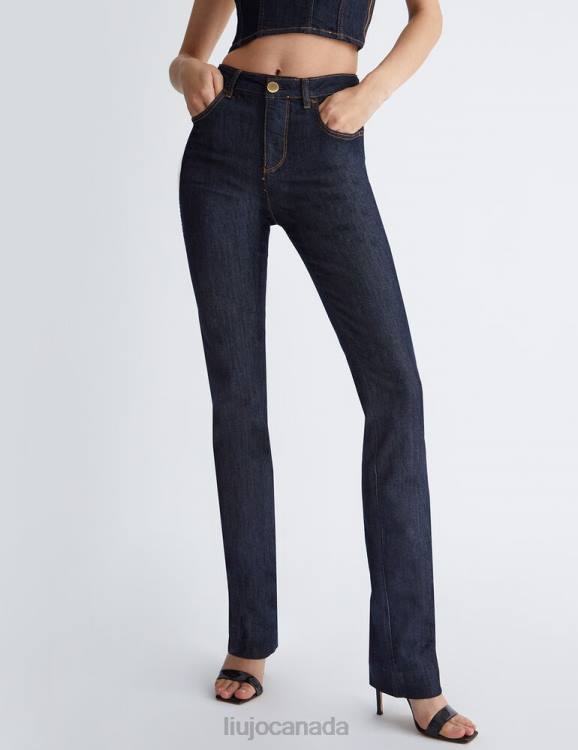 Clothing Liu Jo Straight Jeans With Ironed Crease Women F6061282
