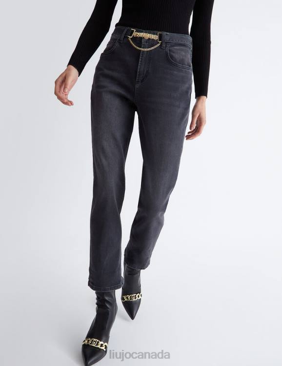 Clothing Liu Jo Straight Jeans With Turn-Up Women F6061317
