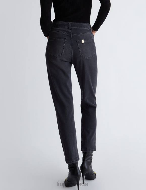 Clothing Liu Jo Straight Jeans With Turn-Up Women F6061317
