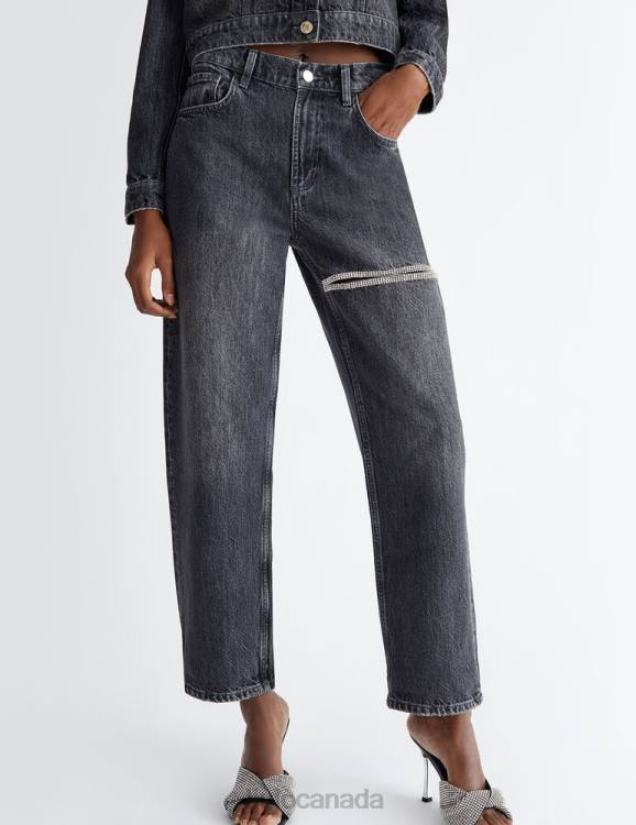Clothing Liu Jo Straight-Leg Cut-Out Jeans Women F6061306