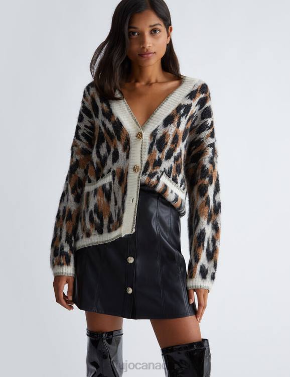 Clothing Liu Jo Animal Print Cardigan Women F606473