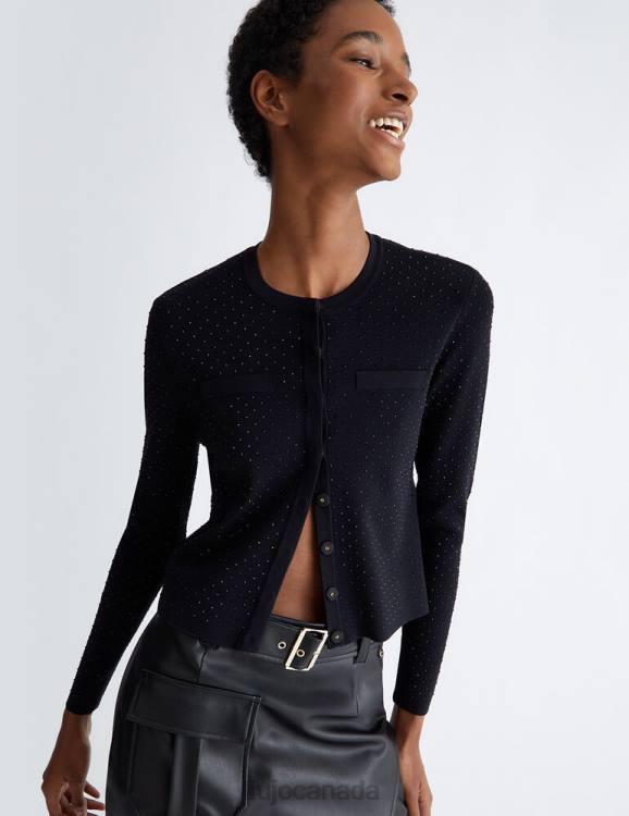 Clothing Liu Jo Cardigan With Gemstones Women F606632