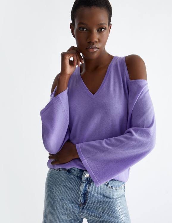 Clothing Liu Jo Cashmere Wool Blend Jumper Women F6061109