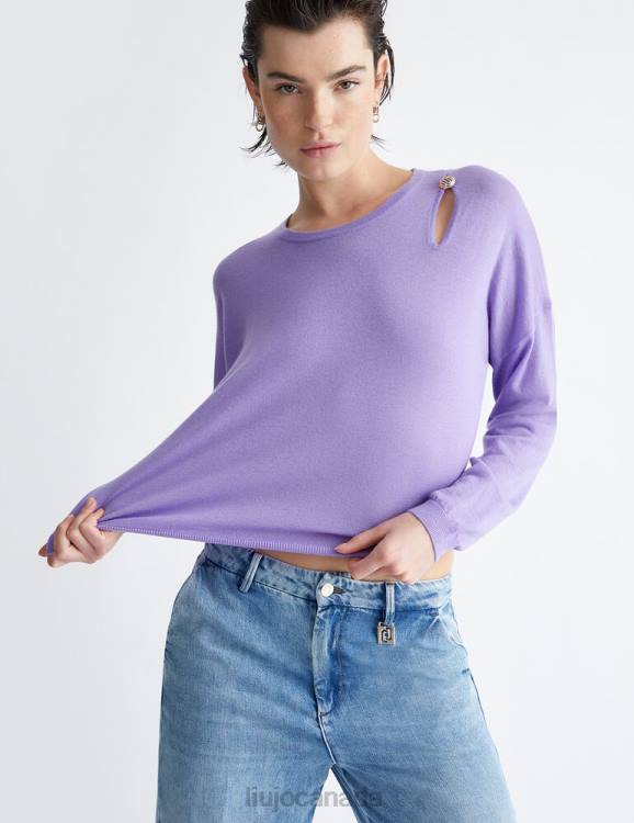 Clothing Liu Jo Cashmere Wool Blend Jumper Women F606848