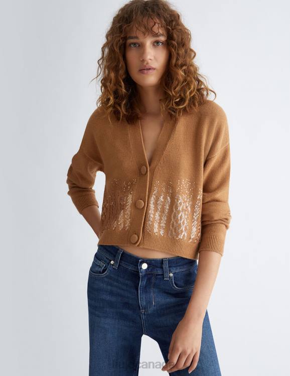 Clothing Liu Jo Eco-Friendly Cardigan With Sequins Women F60645