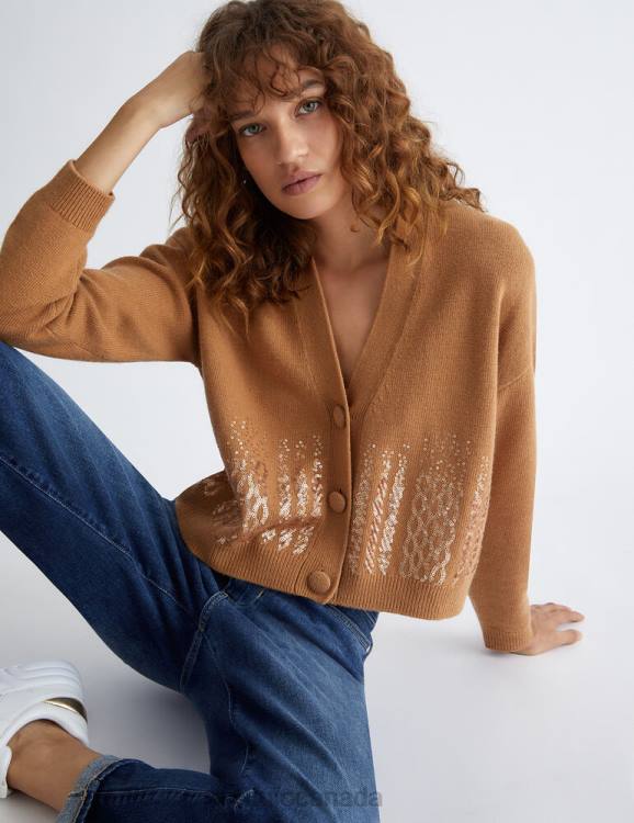 Clothing Liu Jo Eco-Friendly Cardigan With Sequins Women F60645