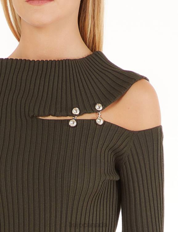 Clothing Liu Jo Eco-Friendly Sweater With Jewel Accessory Women F6062753