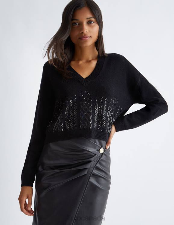 Clothing Liu Jo Eco-Friendly Sweater With Sequins Women F6065
