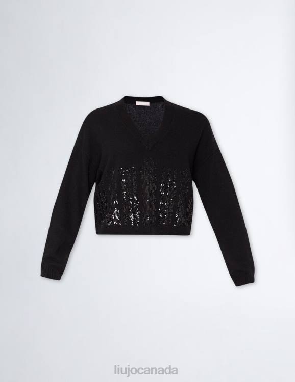 Clothing Liu Jo Eco-Friendly Sweater With Sequins Women F6065