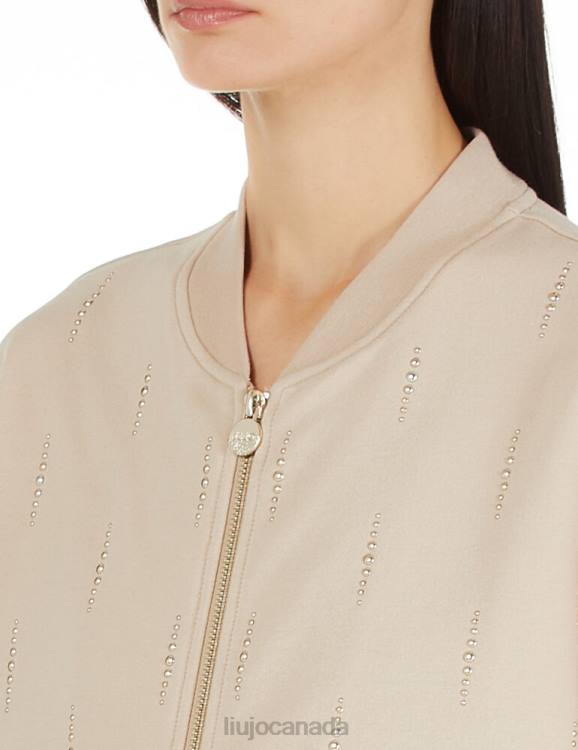 Clothing Liu Jo Eco-Friendly Sweatshirt With Gemstones Women F6062476