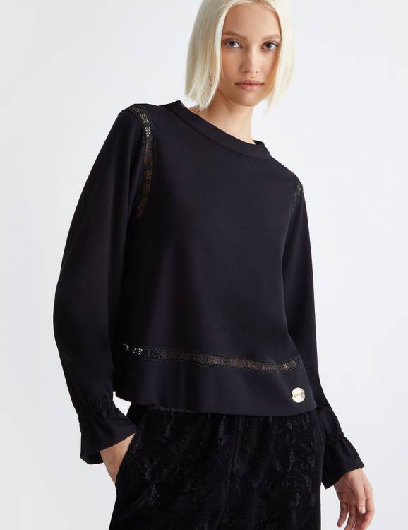 Clothing Liu Jo Eco-Friendly Sweatshirt Women F606338