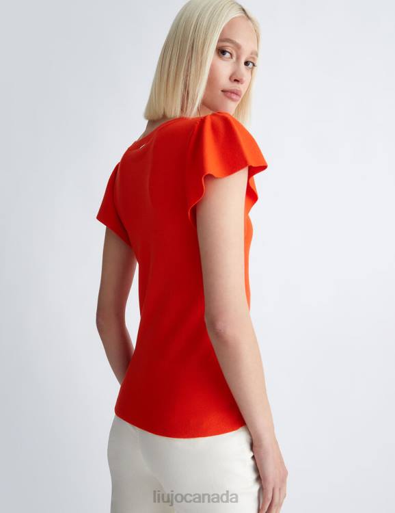 Clothing Liu Jo Eco-Friendly Top With Flounces Women F606425